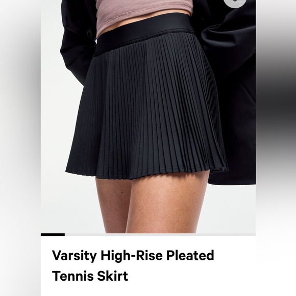 Luluemon Varsity High Rise Pleated Skirt - Picture 2 of 5